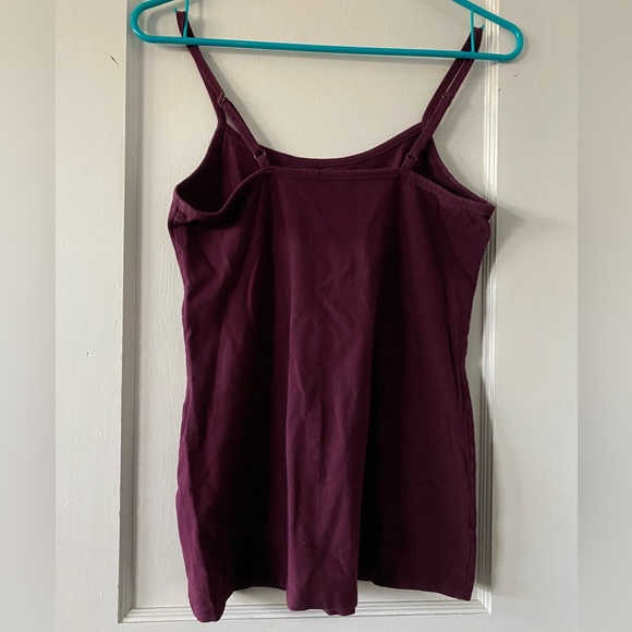 Torrid Maroon Spaghetti Strap Tank Cami Size 00 - Picture 3 of 3